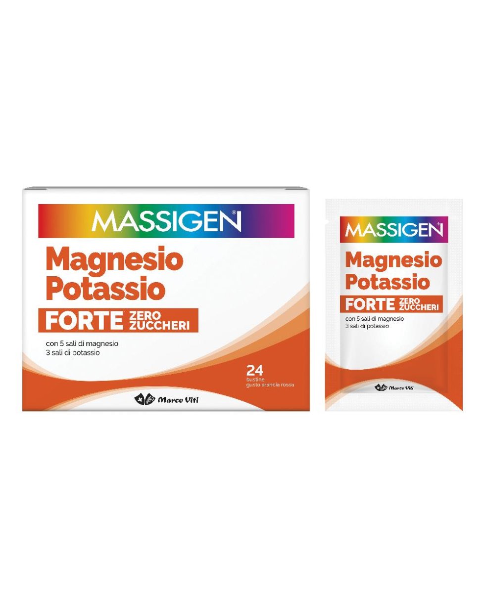 Massigen Magnesio Potassio Forte Zero 24 Bustine