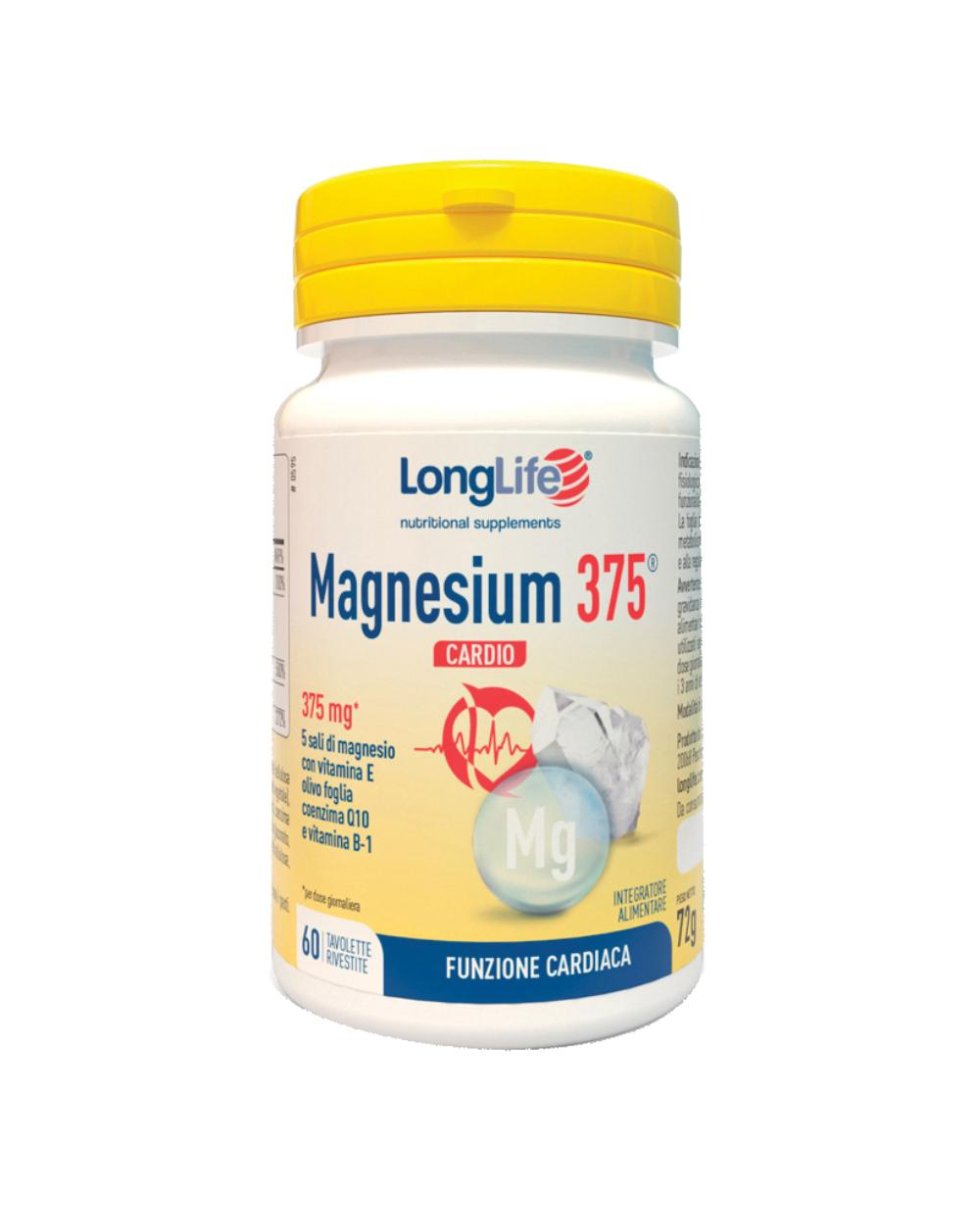 LONGLIFE MAGNESIUM 375 CARDIO