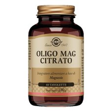 OLIGO MAG CITRATO 60TAV SOLGAR