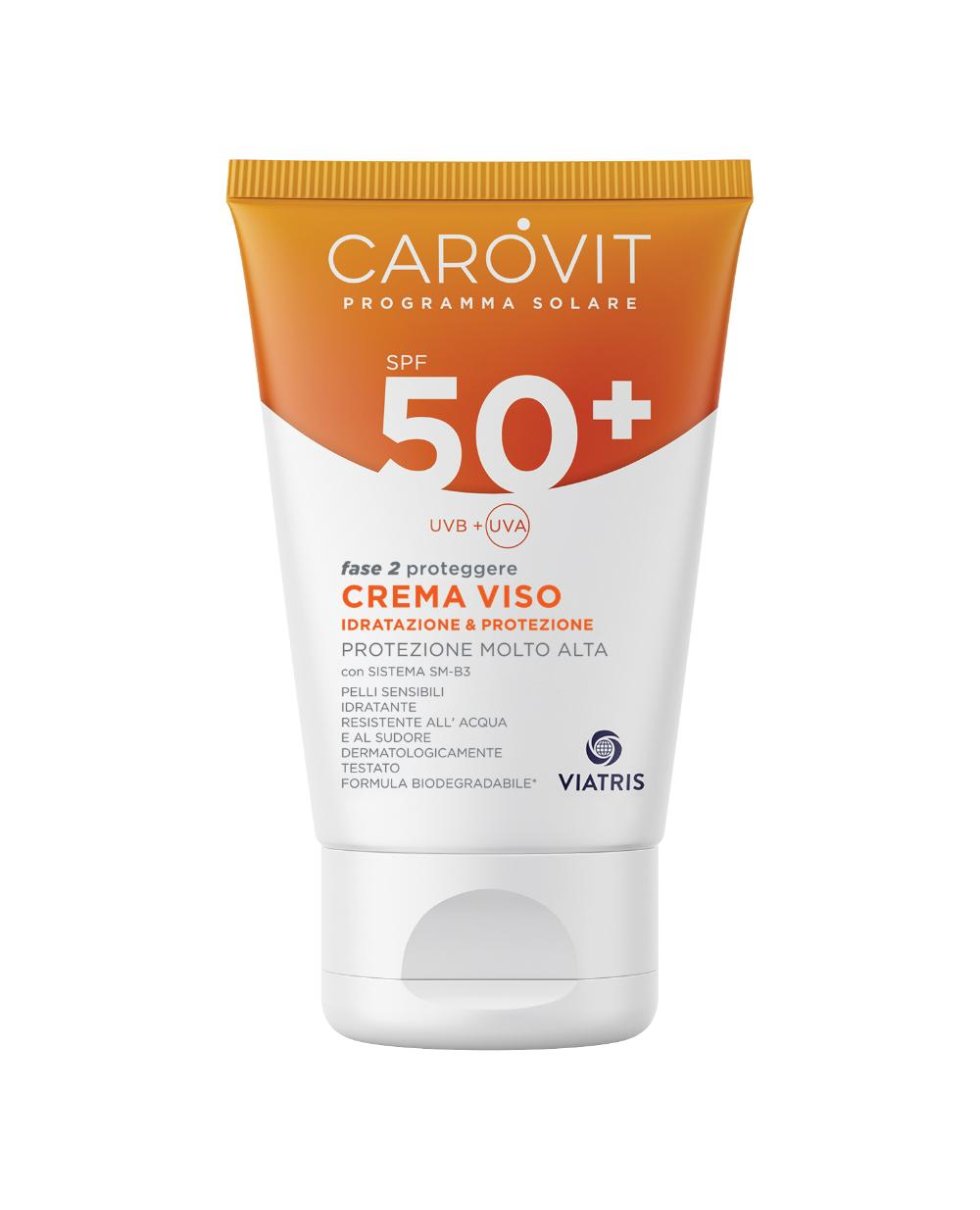 CAROVIT SOLARE CREMA VISO 50+