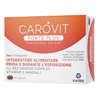 Carovit Forte Plus Integratore Solare 30 Capsule