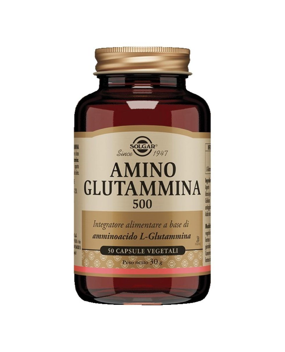 AMINO GLUTAMMINA 500 50CPS VEG