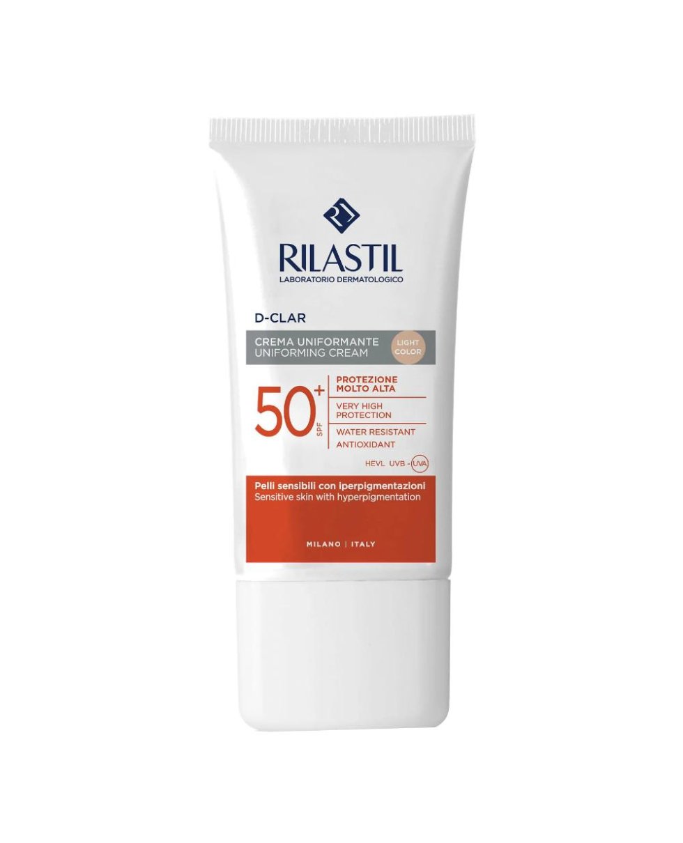 Rilastil D-Clar Crema Uniformante Spf 50+ Light Color 40Ml