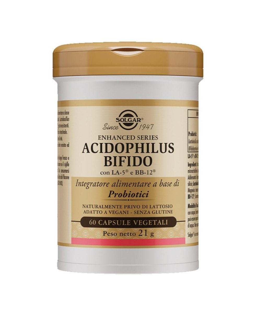 ACIDOPHILUS BIFIDO 60CPS SOLGAR