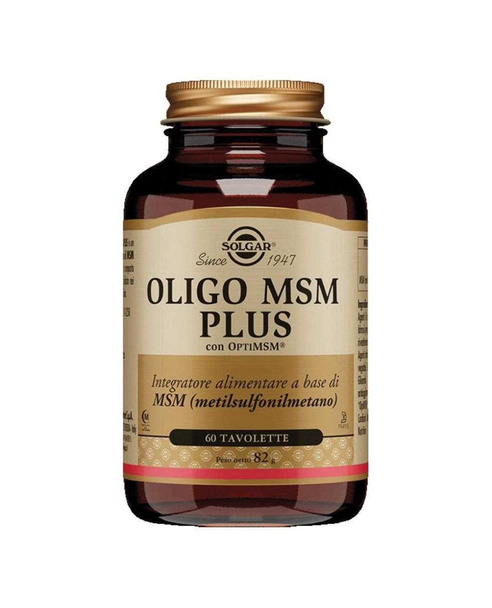 OLIGO MSM PLUS 60TAV SOLGAR