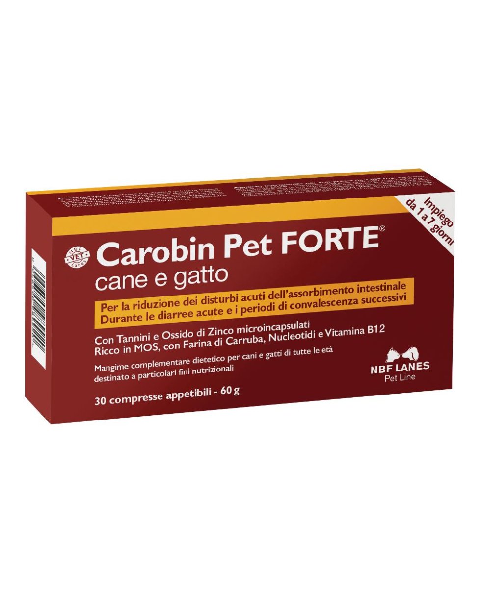 CAROBIN PET FORTE 30CPR