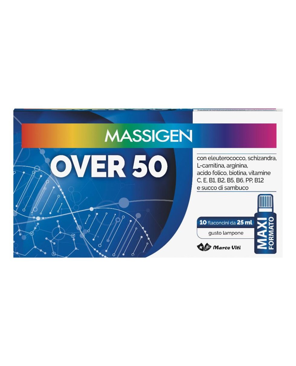 Massigen Over 50 10 Flaconcini 25Ml