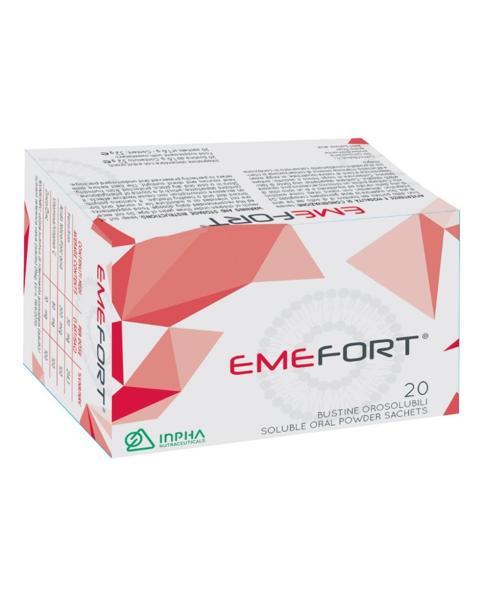 EMEFORT OROSOLUBILE 20BUST