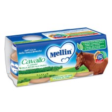 MELLIN OMO.CAVALLO PATAT 2X80G