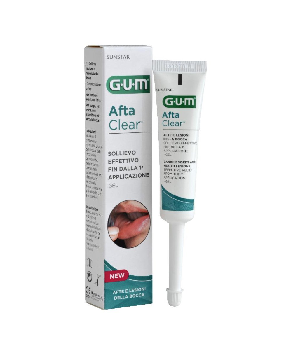 GUM AFTACLEAR GEL 10ML