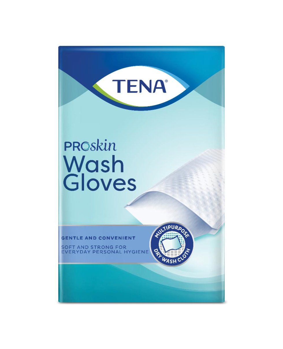 Tena Wash Glove 50pz