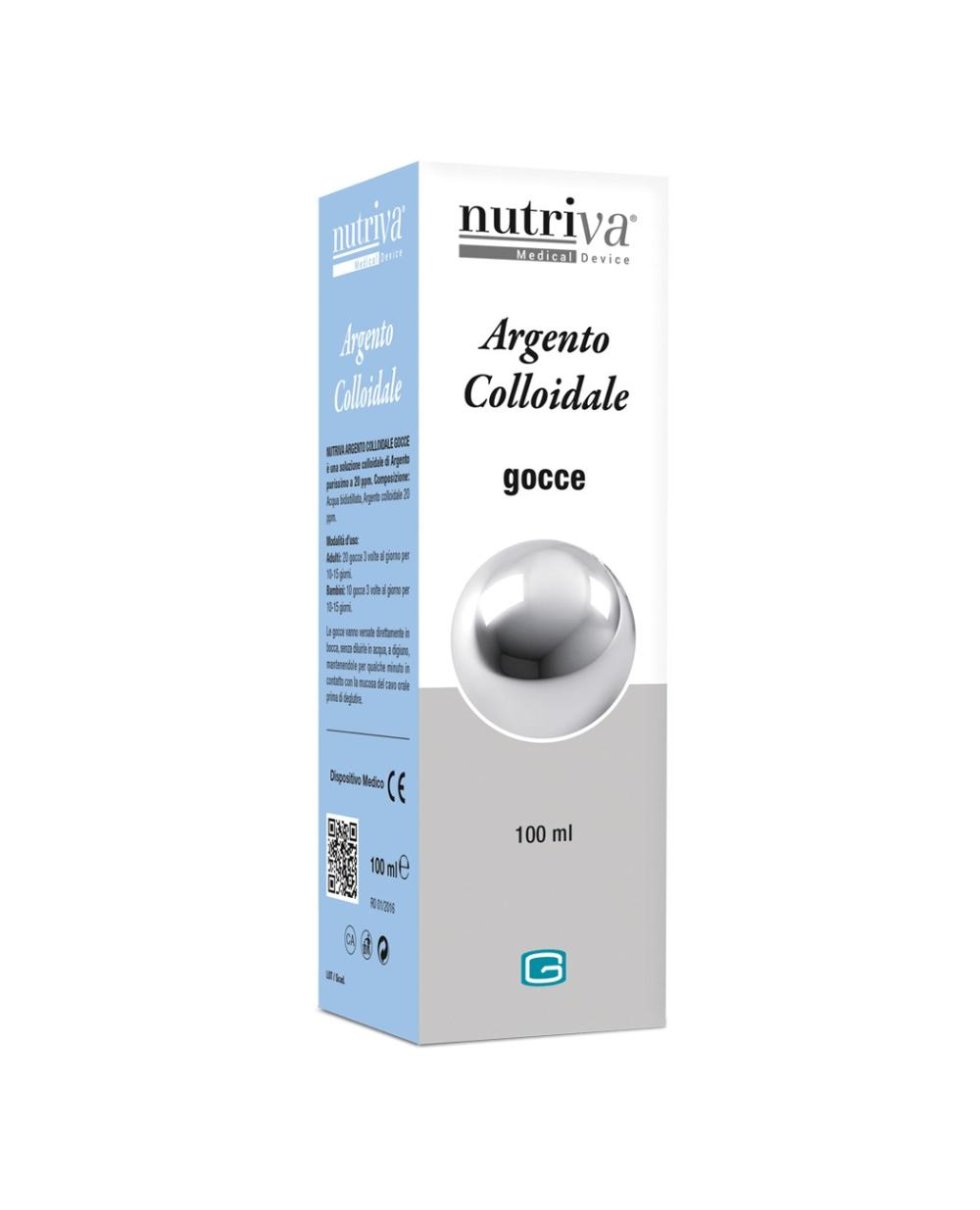 NUTRIVA ARGENTO COLL GTT 100ML