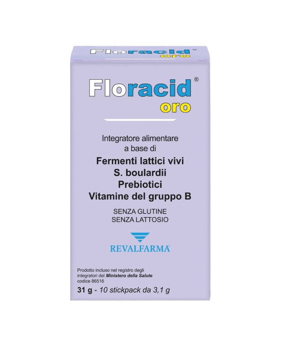 FLORACID OROSOLUBILE 10BUST