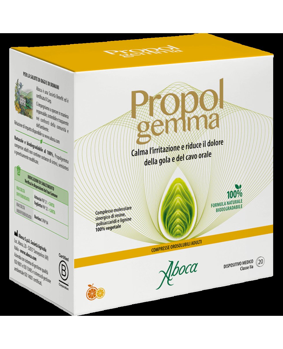 PROPOLGEMMA ADULTI 20CPR OROSOL