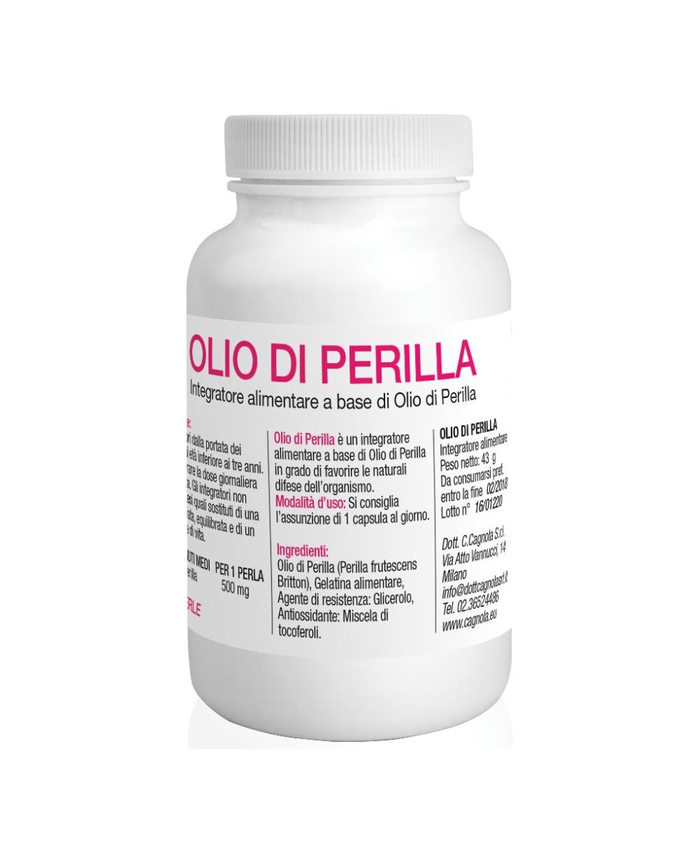 OLIO DI PERILLA 60PRL 500MG CAGN