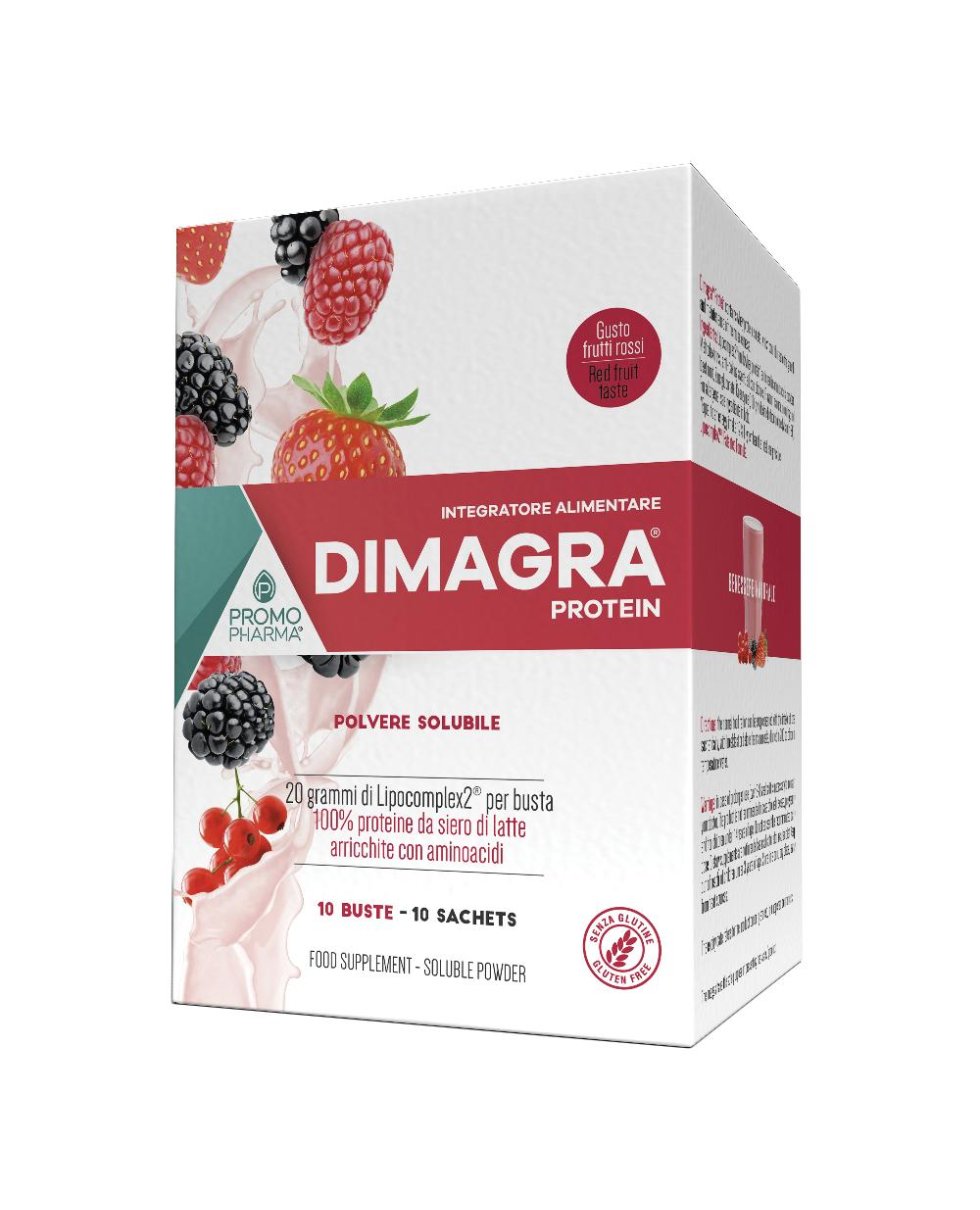 DIMAGRA PROTEIN RED FRU 10BUST