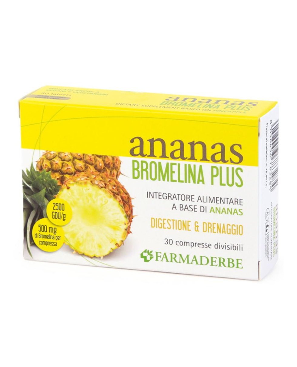 ANANAS BROMELINA PLUS 30CPR FDR