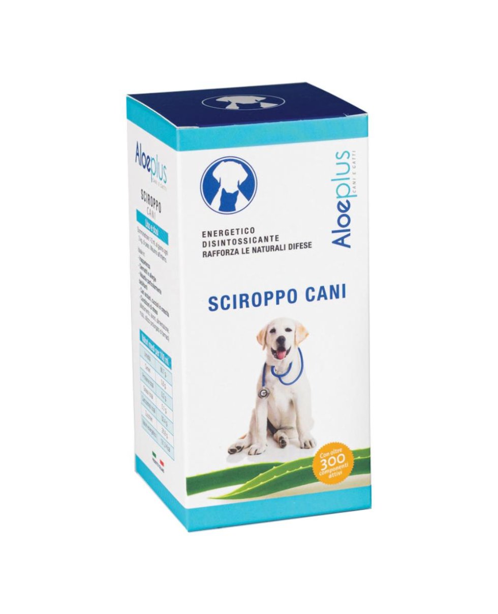 ALOEPLUS SCIROPPO 250ML CANI M