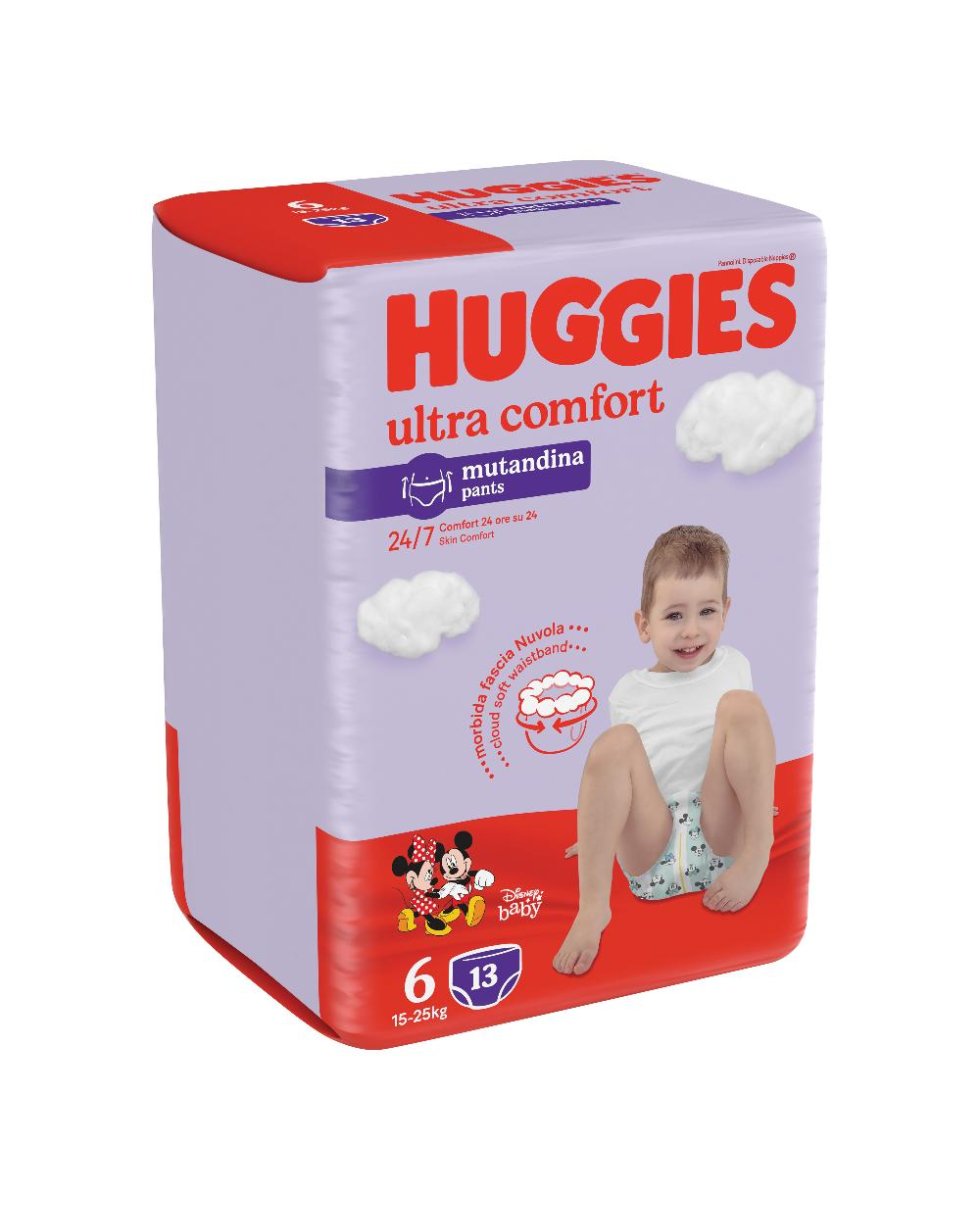 HUGGIES DIAPER PANT BASE 6 13P