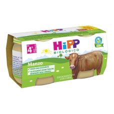 HIPP BIO OMOG MANZO 2X80G<