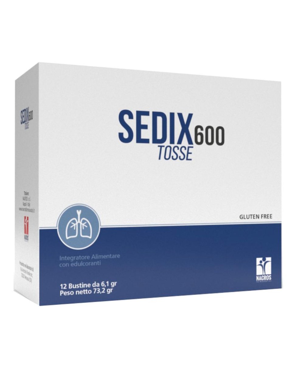 Sedix 600 Tosse 12bust