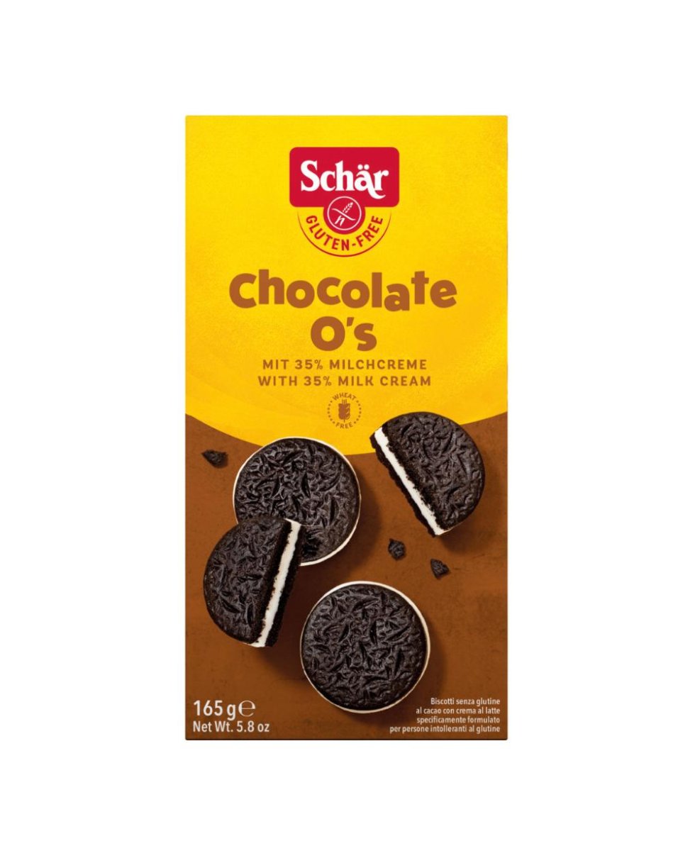 SCHAR CHOCOLATE O'S BISCOTTI