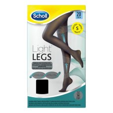 Scholl Lightlegs20 Den S Nero