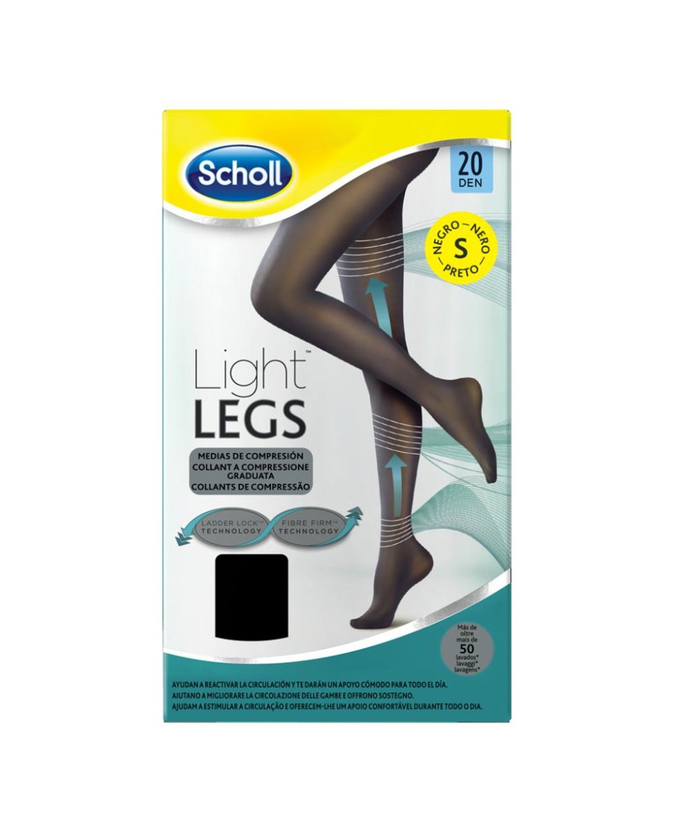 Scholl Lightlegs20 Den S Nero