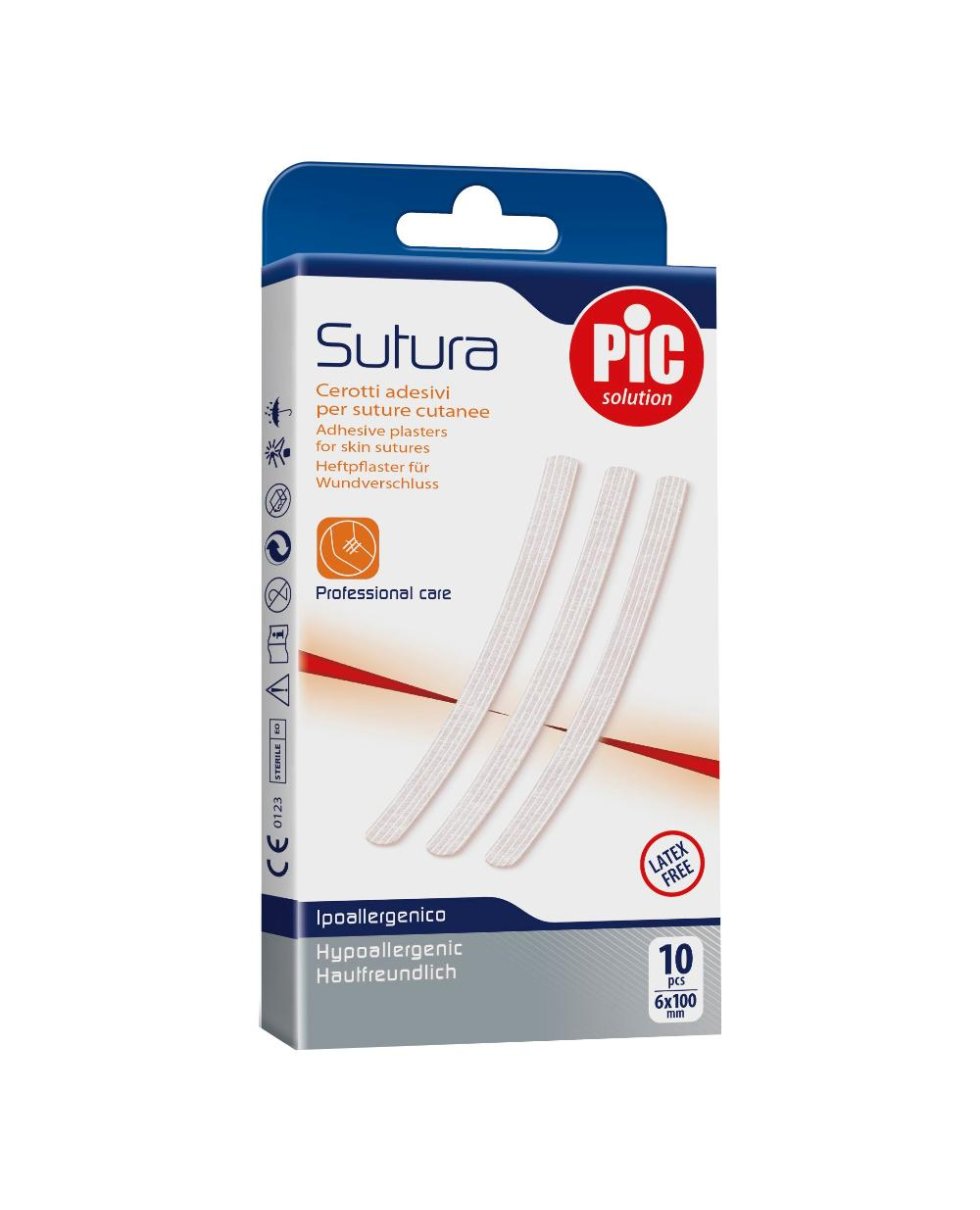 CER PIC SUTURA 6X100MM 10PZ