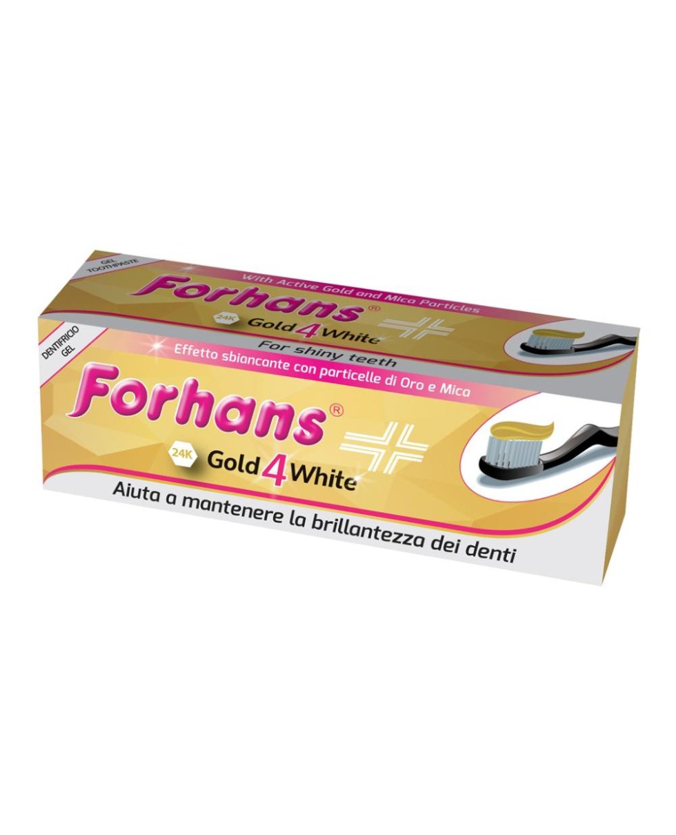 Forhans Dentifricio Gold4White 75Ml