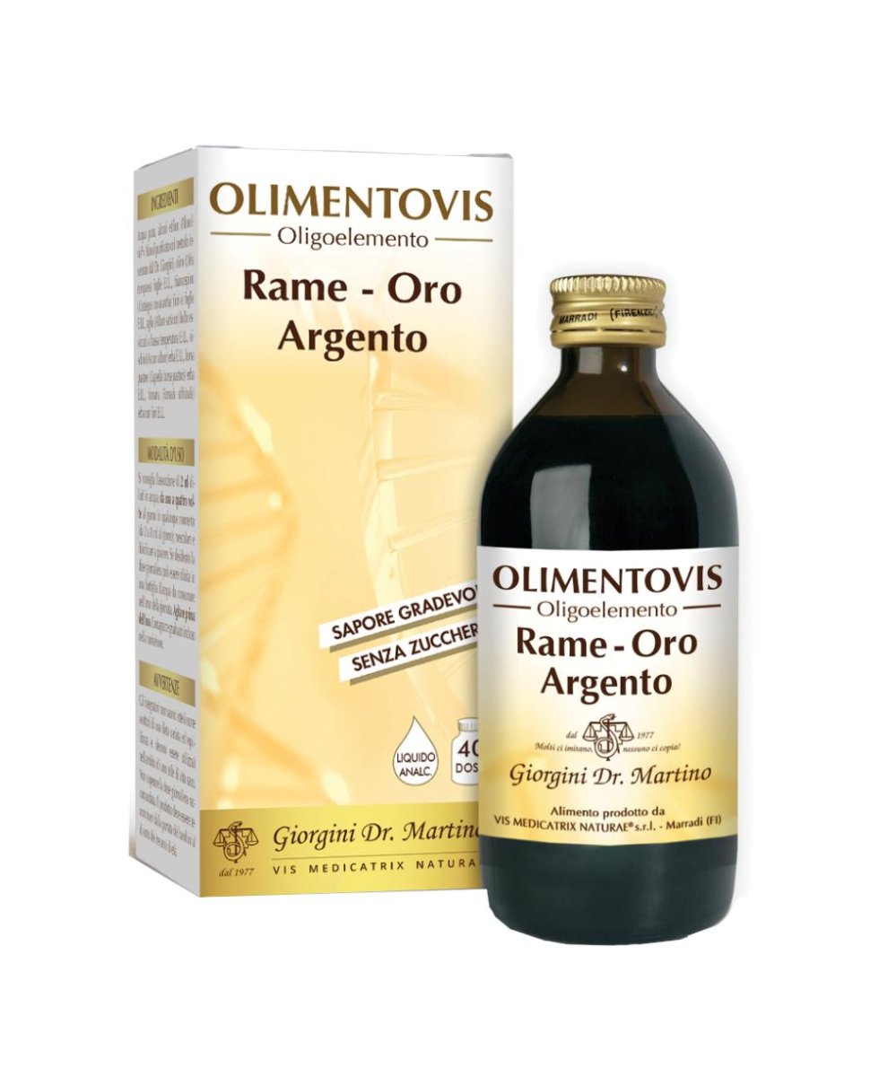 OLIMENTOVIS RAME ORO ARGEN 200ML