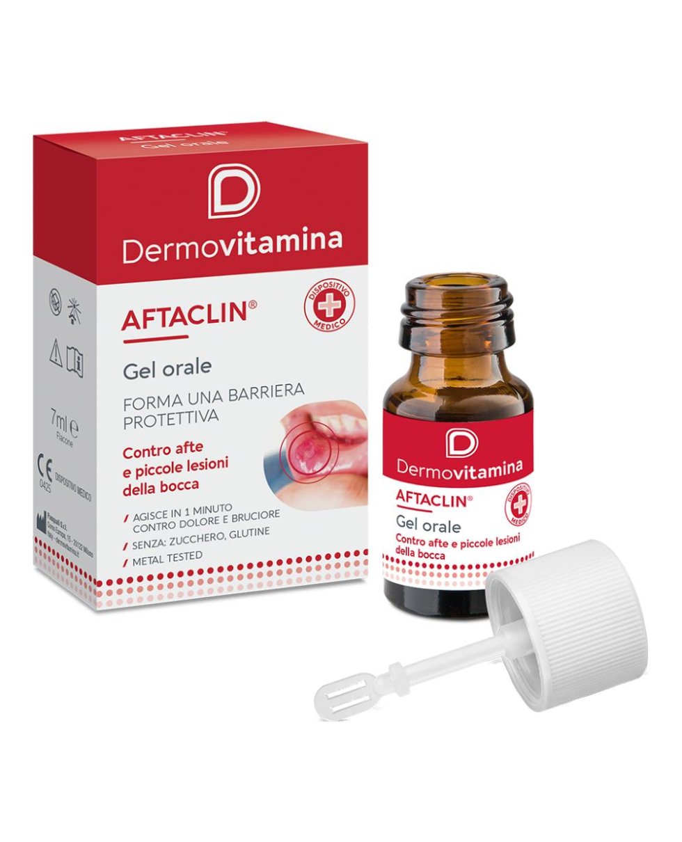 DERMOVITAMINA AFTACLIN GEL