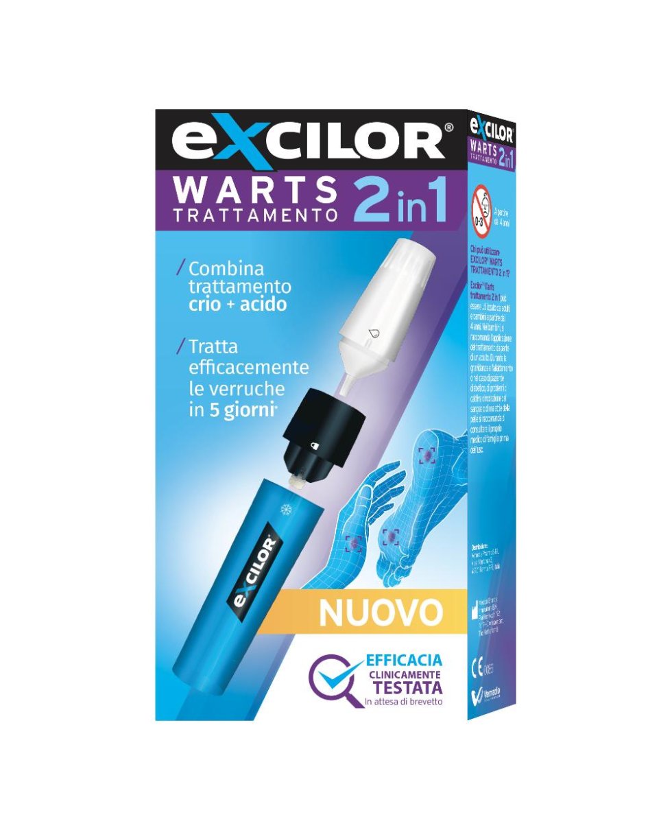 EXCILOR WARTS TRATTAMENTO 2IN1