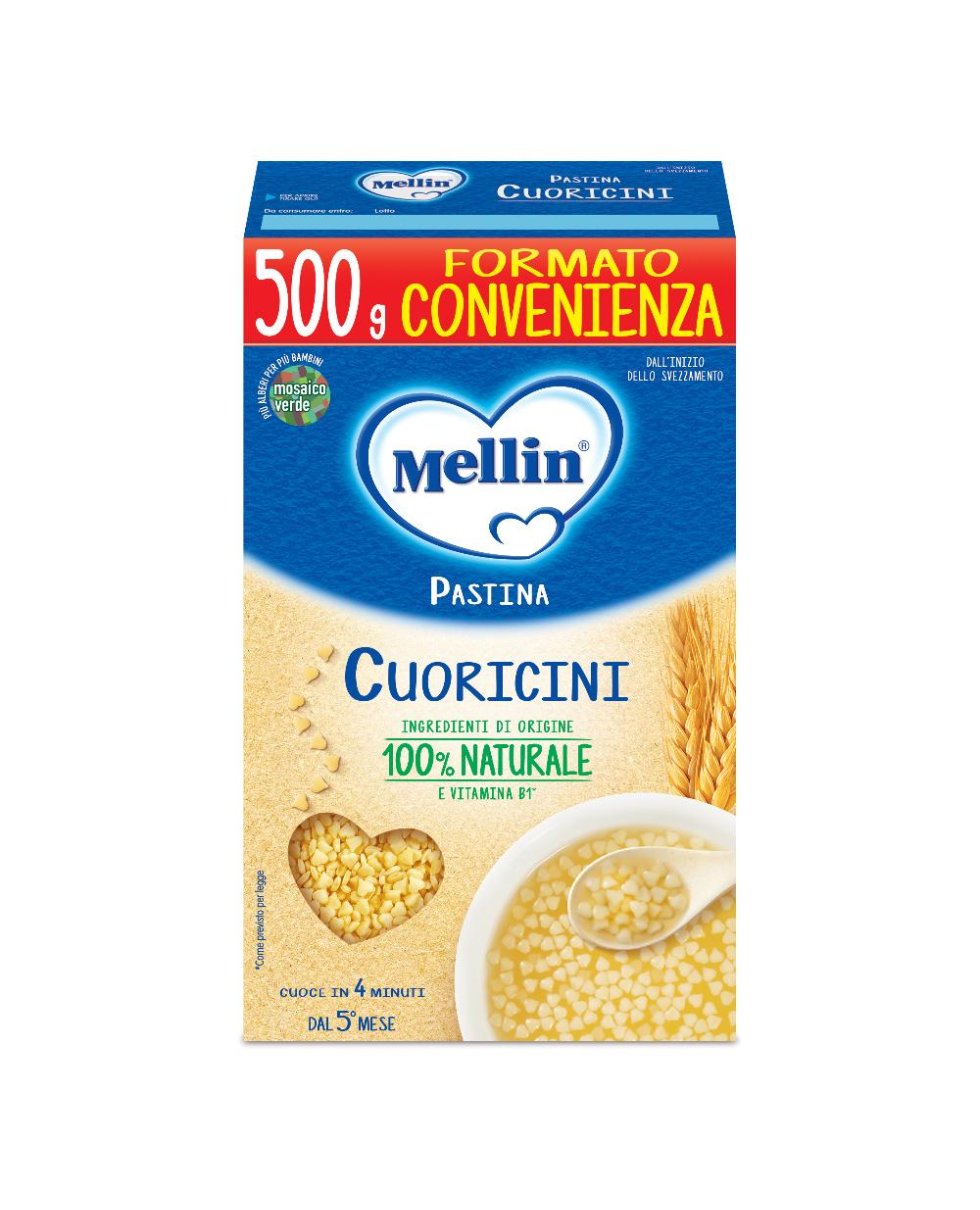 MELLIN-PASTA CUORICINI 320G