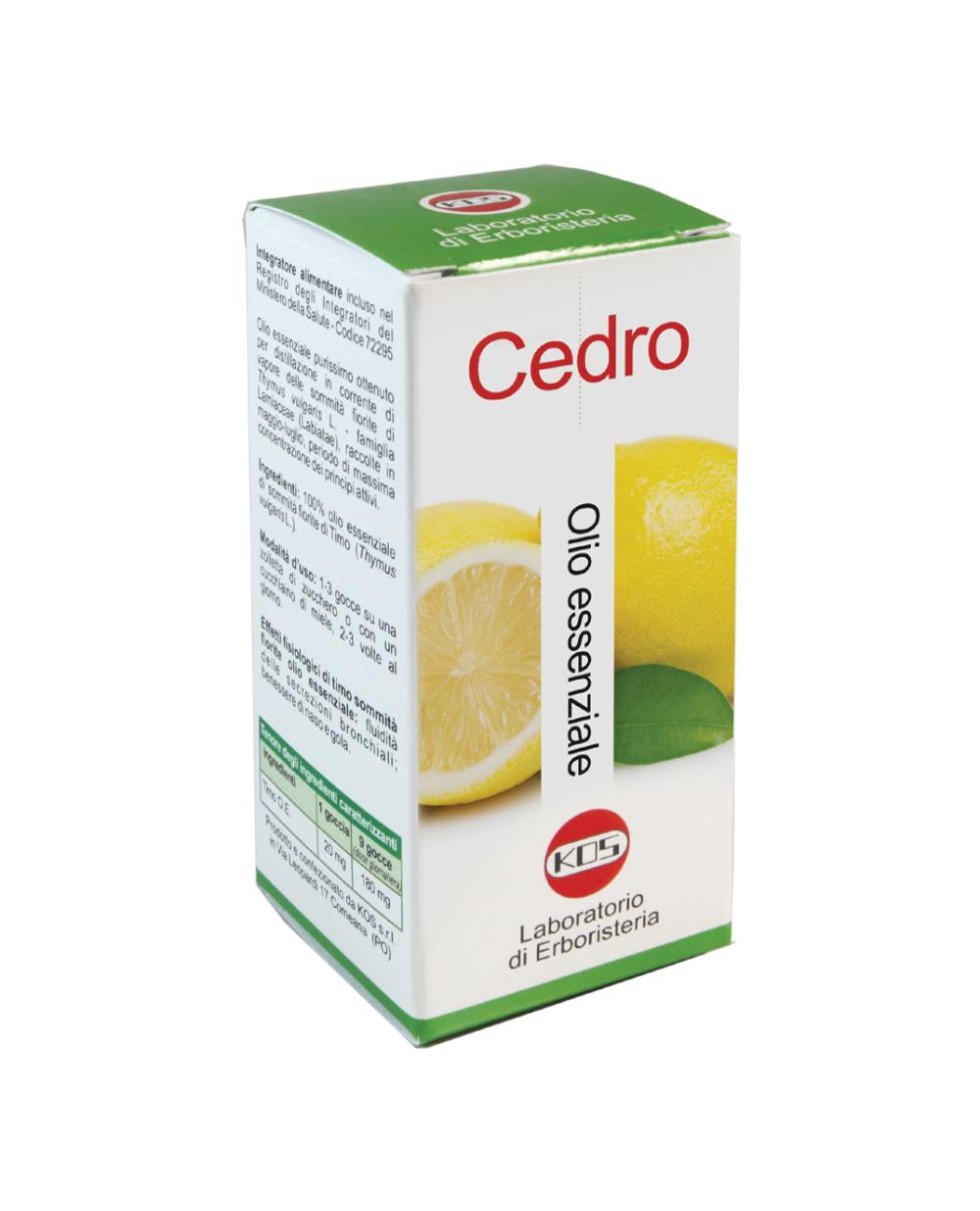 CEDRO OLIO ESSENZIALE 20ML KOS