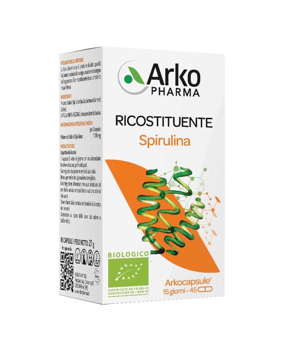 ARKOCAPSULE-SPIRULINA BIO 45CPS