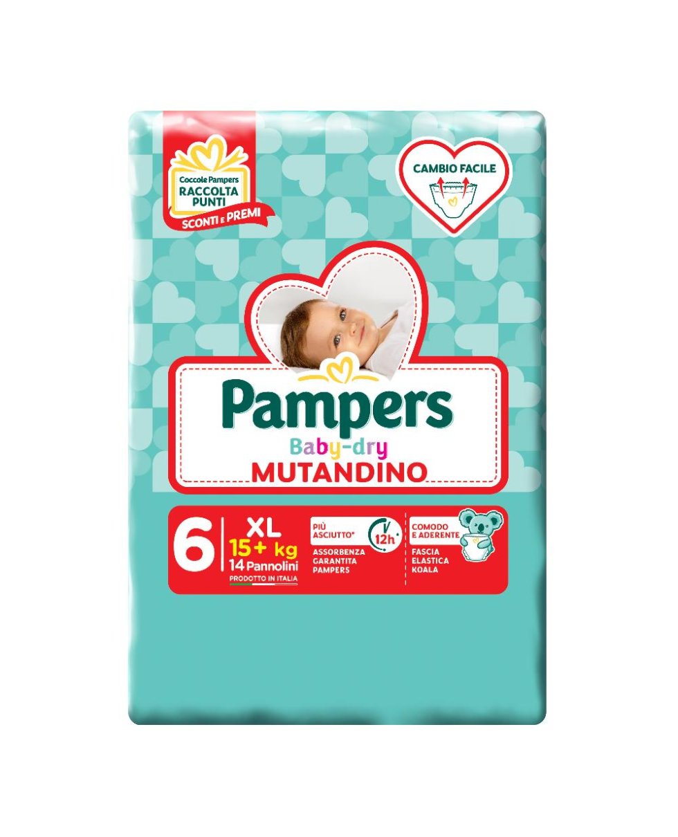 Pampers Bd Mut Xl 6 S Pack14pz