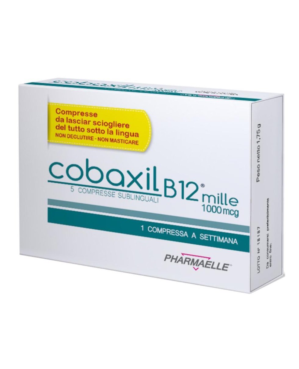 COBAXIL B12 1000MCG 5CPR SUNBL