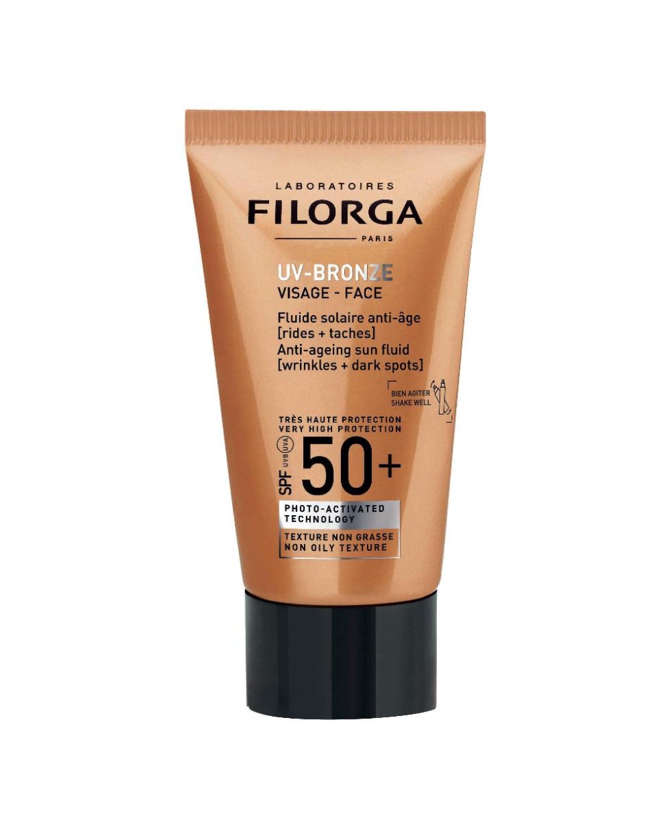 Filorga Uv Bronze Face Spf50+ Fluido Solare Anti-Età 40Ml