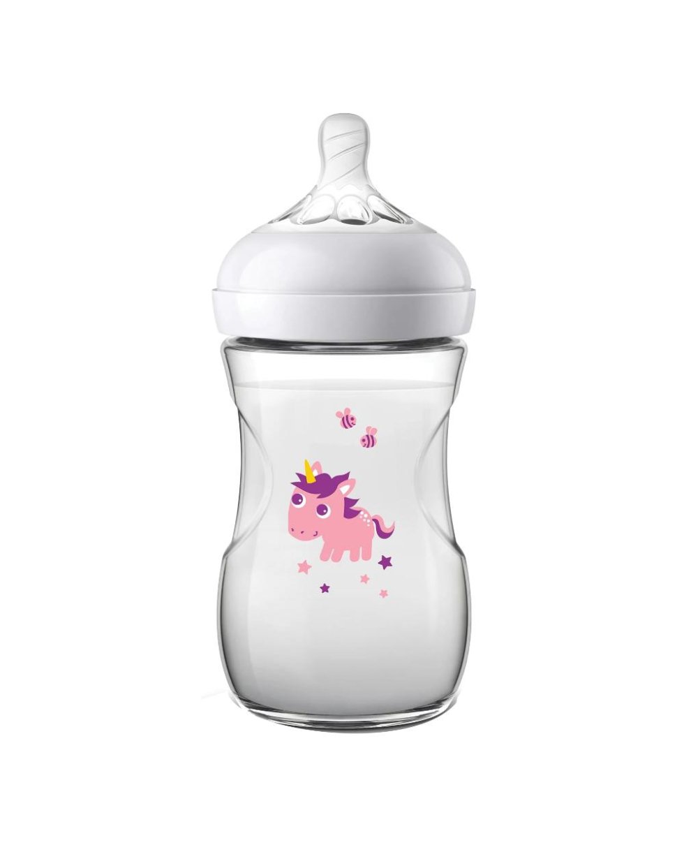 AVENT BOTTLE NAT UNICORN<