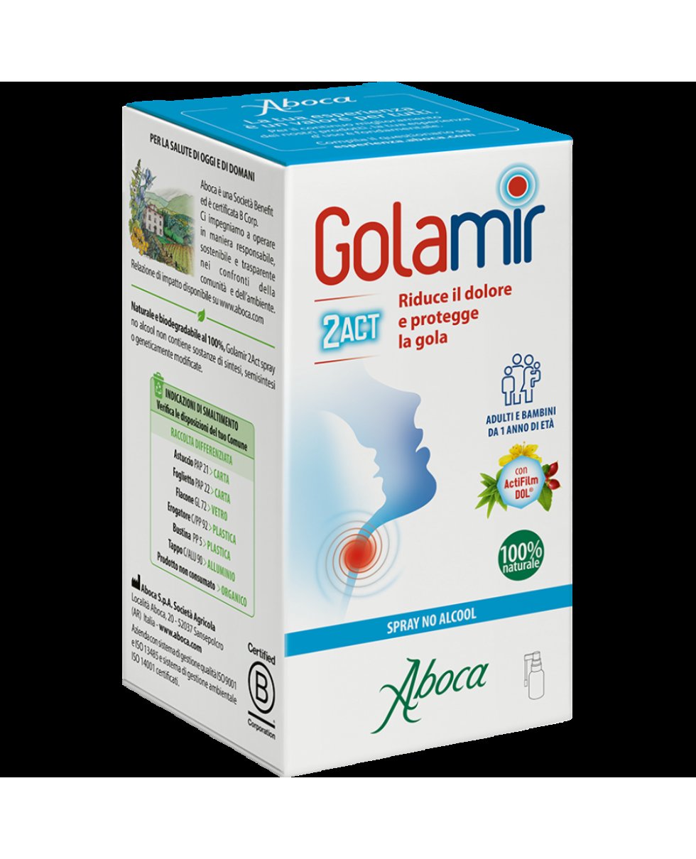 GOLAMIR 2ACT SPRAY 30ML N/ALCOOL