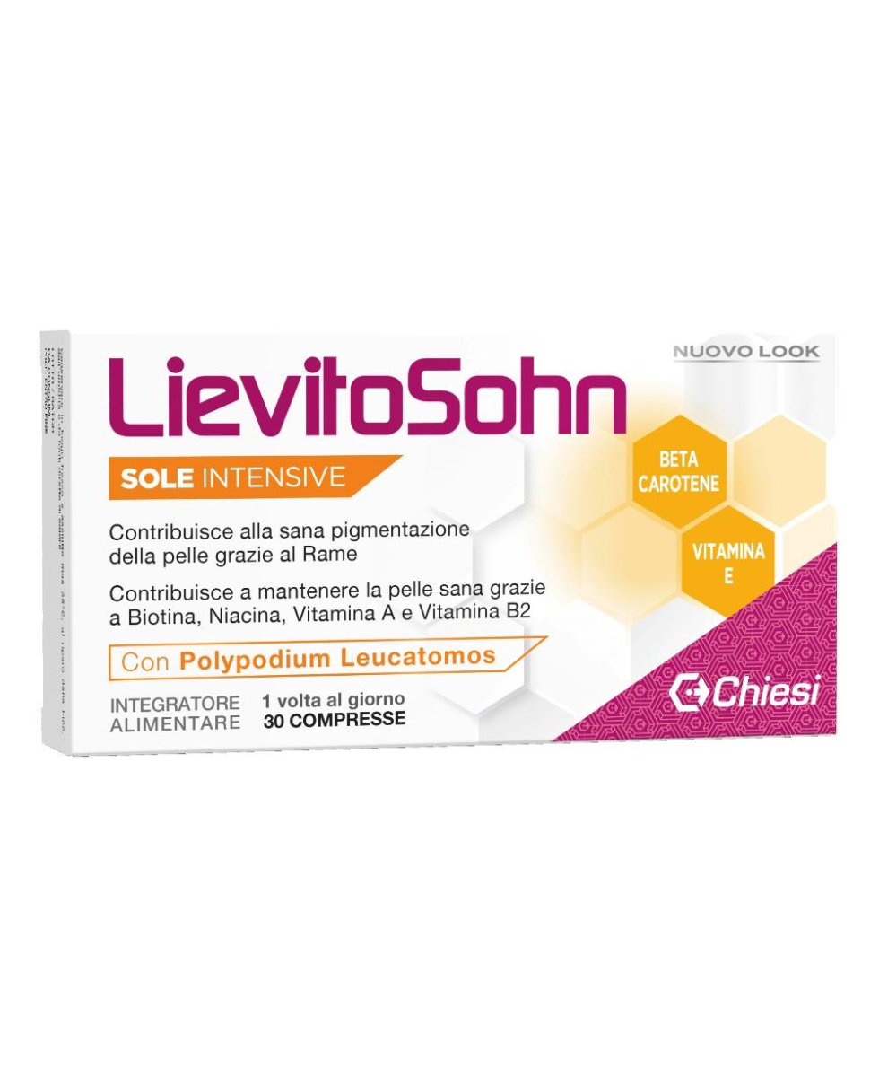 Lievito Sohn Sole Intensive 30 Compresse