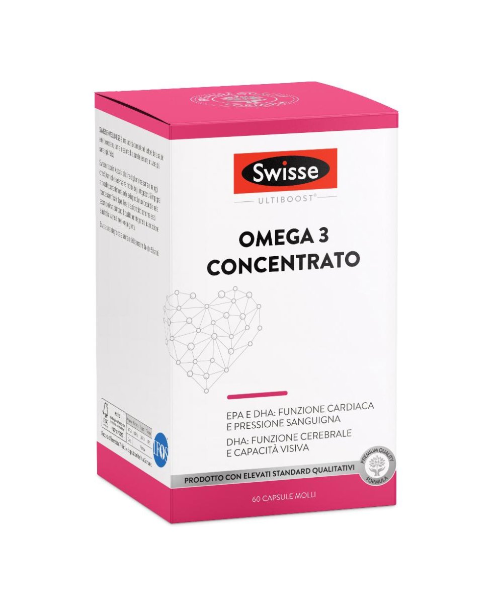 SWISSE OMEGA 3 CONC 60CPS