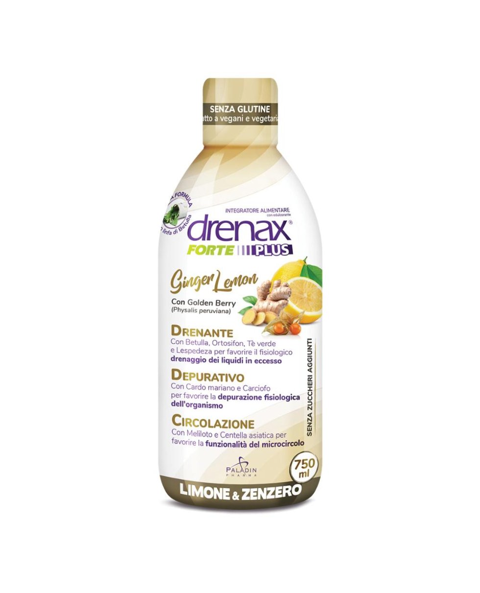 DRENAX FORTE GINGER LEMON750ML