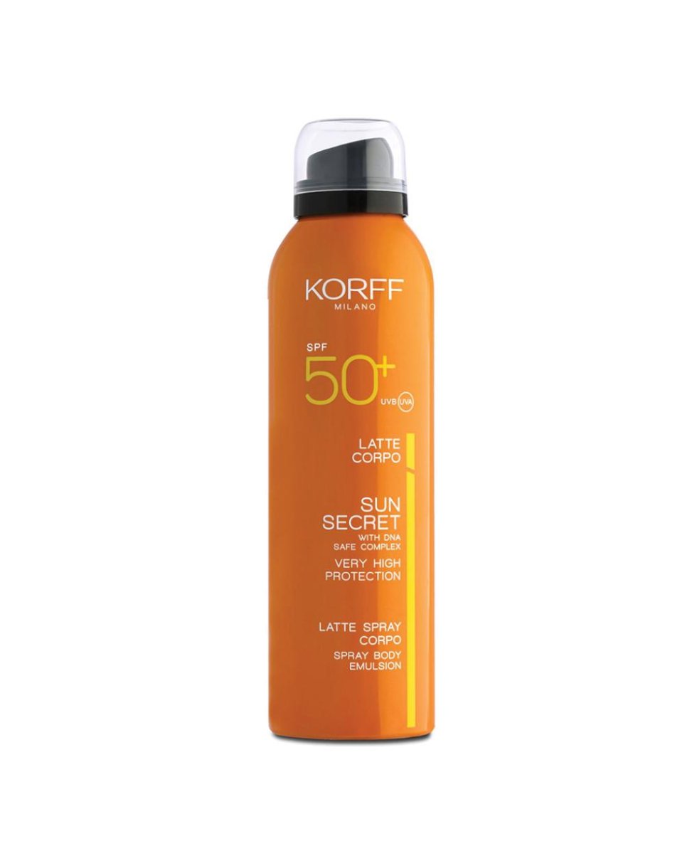 Korff Sun Latte Spray Spf50+