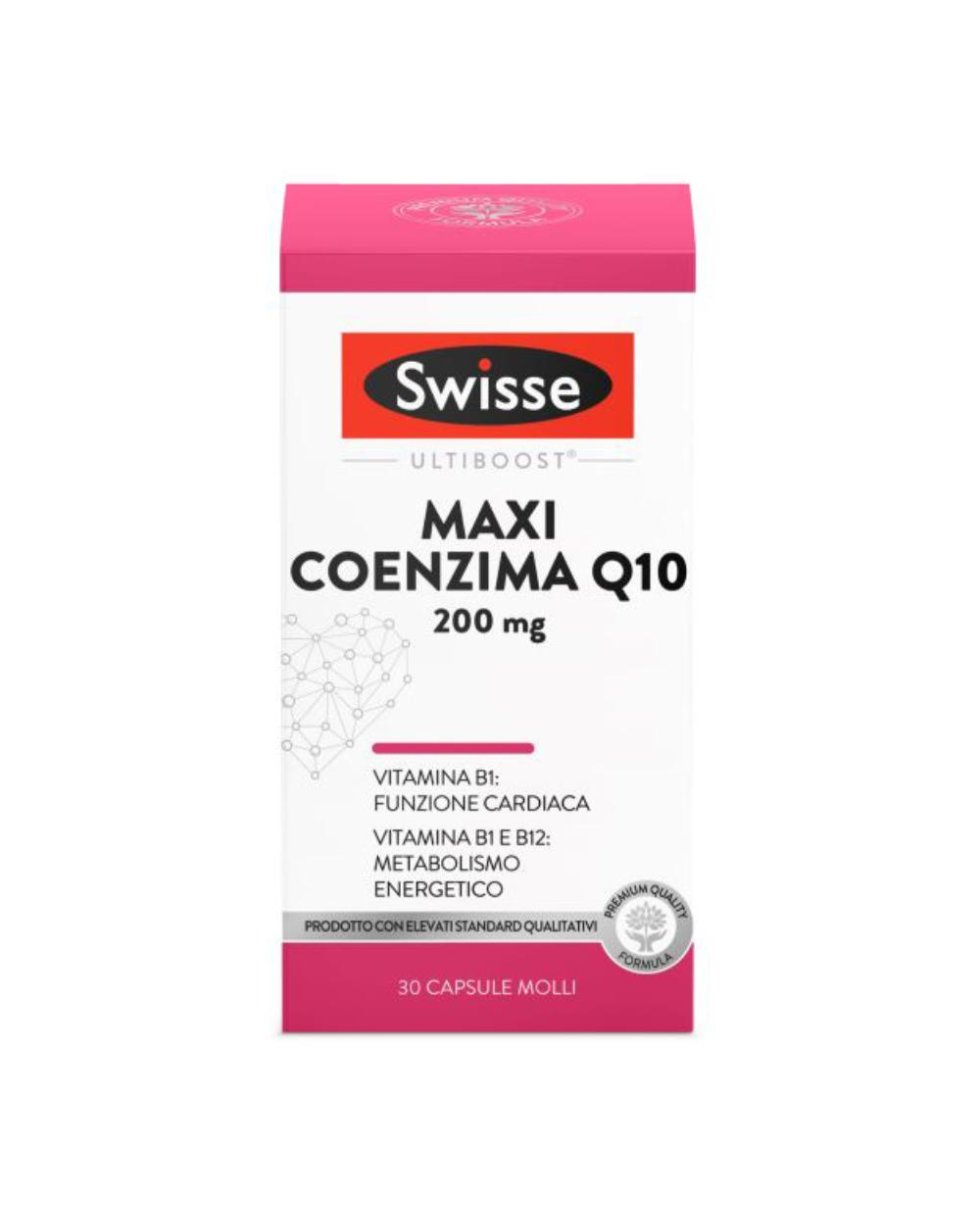 SWISSE COENZIMA MAXI Q10 30CPS