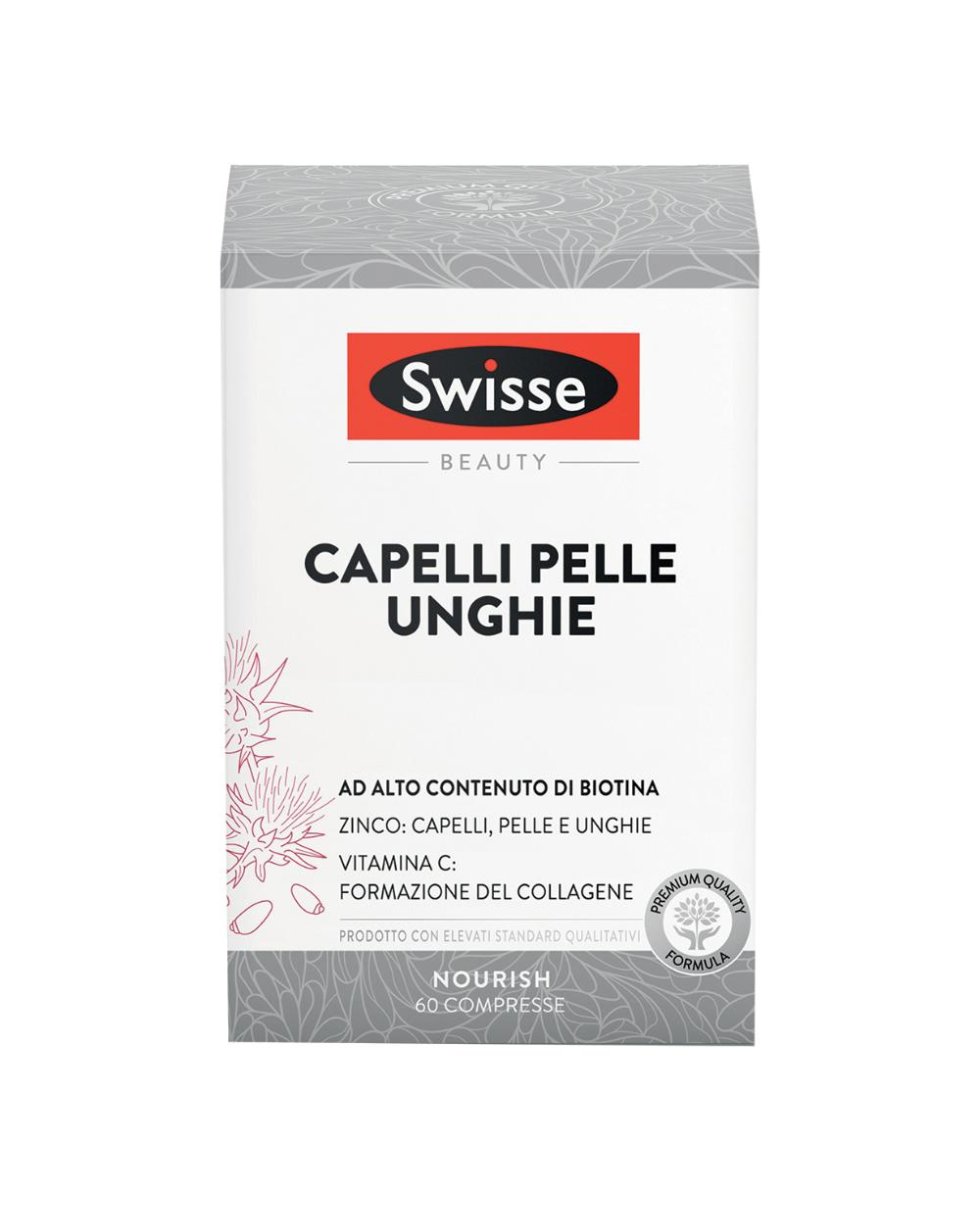 Swisse Capelli Pelle Ung 60cpr