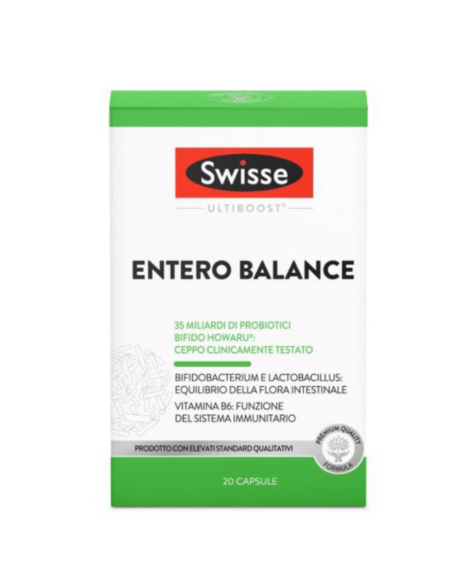 SWISSE ENTERO BALANCE 20 CAPSULE