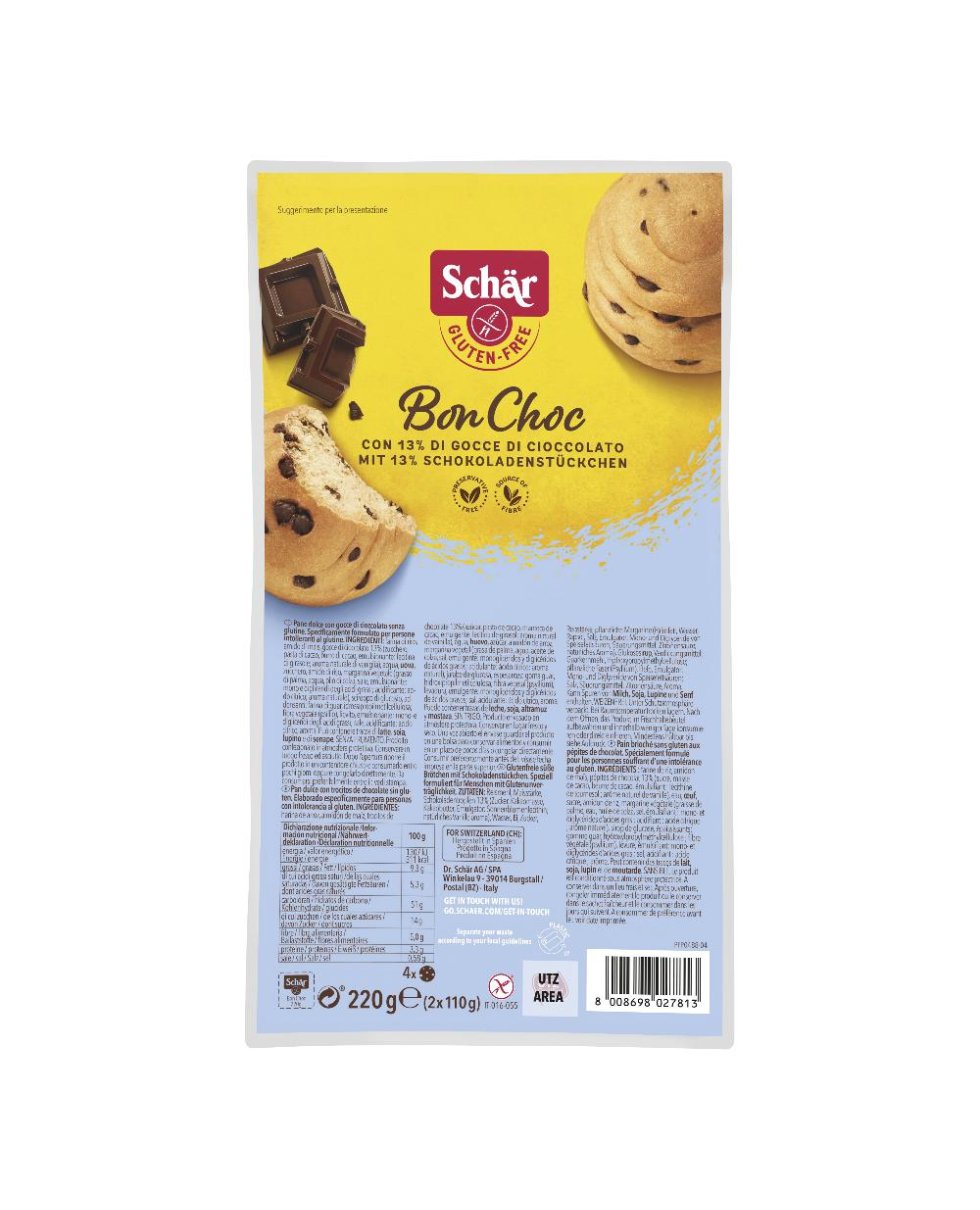 SCHAR BON CHOC 4X55G