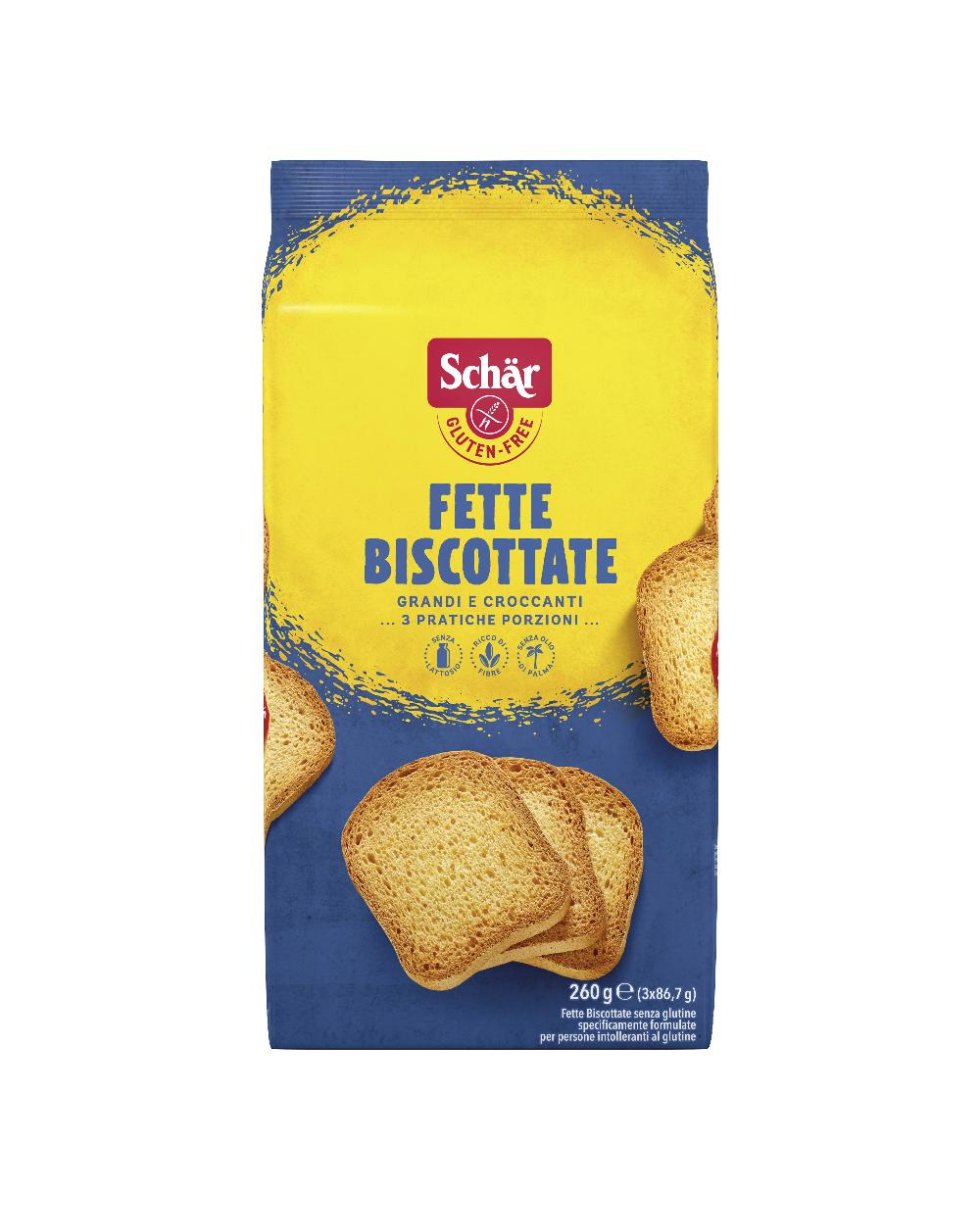 SCHAR FETTE BISCOTTATE 260G